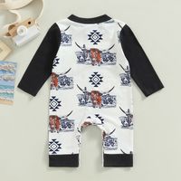 Fashion Cattle Cotton Baby Rompers main image 4