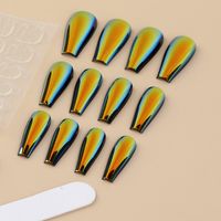 Fashion Solid Color Resin Wear Manicure 1 Set main image 5