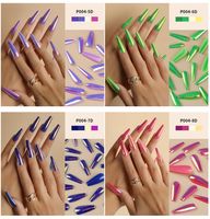 Fashion Solid Color Resin Wear Manicure 1 Set main image 4