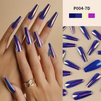 Fashion Solid Color Resin Wear Manicure 1 Set sku image 9