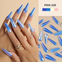 Fashion Solid Color Resin Wear Manicure 1 Set sku image 15