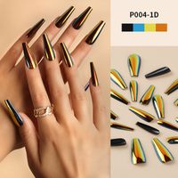 Fashion Solid Color Resin Wear Manicure 1 Set main image 3