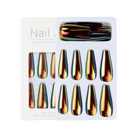 Fashion Solid Color Resin Wear Manicure 1 Set main image 2