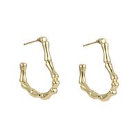 Fashion Heart Shape Copper Plating Ear Studs 1 Pair main image 2