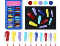 Fashion Solid Color Plastic Wear Manicure 1 Set sku image 1