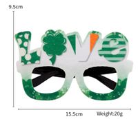 St. Patrick Cartoon Plastic Felt Party Costume Props 1 Piece sku image 8