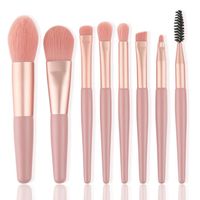 Simple Style Artificial Fiber Aluminum Tube Makeup Tool Sets 1 Set sku image 3