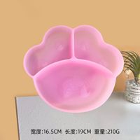 Cute Cat's Paw Stainless Steel Silica Gel Tableware 1 Piece sku image 21