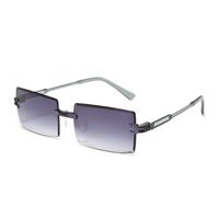 Simple Style Solid Color Pc Square Frameless Women's Sunglasses sku image 43