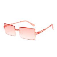 Einfacher Stil Einfarbig Pc Quadrat Rahmenlos Sonnenbrille Der Frauen sku image 44