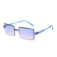 Einfacher Stil Einfarbig Pc Quadrat Rahmenlos Sonnenbrille Der Frauen sku image 49