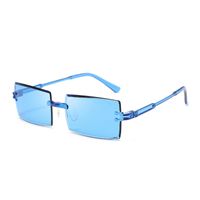 Simple Style Solid Color Pc Square Frameless Women's Sunglasses sku image 25