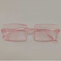 Simple Style Solid Color Pc Square Frameless Women's Sunglasses sku image 39