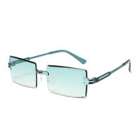 Simple Style Solid Color Pc Square Frameless Women's Sunglasses sku image 45