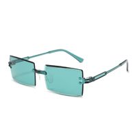 Simple Style Solid Color Pc Square Frameless Women's Sunglasses sku image 16