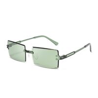 Simple Style Solid Color Pc Square Frameless Women's Sunglasses sku image 9