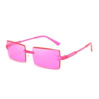 Simple Style Solid Color Pc Square Frameless Women's Sunglasses sku image 13