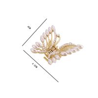 Women's Fashion Butterfly Alloy Inlay Rhinestones Zircon Hair Claws main image 2