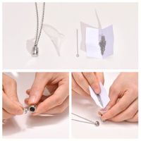 Simple Style Geometric Stainless Steel Pendant Necklace 1 Piece main image 2