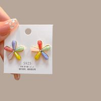 1 Pair Fashion Heart Shape Flower Bow Knot Alloy Plating Inlay Artificial Diamond Women's Drop Earrings sku image 10
