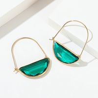 Fashion Geometric Copper Plating Hollow Out Artificial Crystal Earrings 1 Pair main image 5