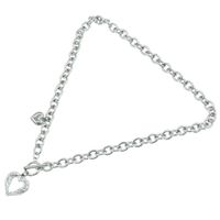 Fashion Heart Shape Titanium Steel Plating Women's Pendant Necklace main image 4