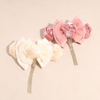 Sweet Flower Cloth Flowers Spring Clip 1 Piece main image 5