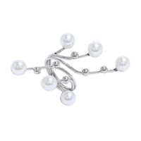 1 Piece Retro Geometric Alloy Plating Artificial Pearls Women's Open Ring main image 5