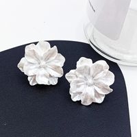 1 Pair Simple Style Flower Resin Women's Ear Studs main image 2