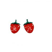 1 Pair Simple Style Fruit Alloy Enamel Women's Ear Studs main image 3