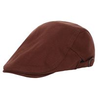 Men's Fashion Solid Color Beret Hat main image 5