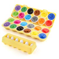Early Education Patchwork Color Identification 12 Simulation Egg Toys sku image 5