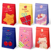 Cartoon Paper Party Gift Bags 1 Set main image 4