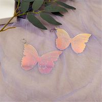 1 Pair Retro Butterfly Arylic Women's Drop Earrings main image 2