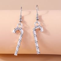 1 Pair Casual Streetwear Christmas Tree Snowflake Zinc Alloy Drop Earrings sku image 1