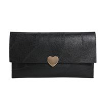 Women's All Seasons Pu Leather Color Block Vintage Style Square Magnetic Buckle Clutch Bag sku image 2