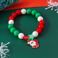 Cute Christmas Streetwear Christmas Hat Christmas Tree Alloy Wholesale Bracelets main image 6