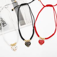 Simple Style Heart Shape Rope Copper Plating 18k Gold Plated Women's Bracelets main image 6