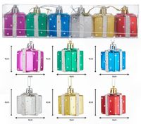 Christmas Christmas Classic Style Gift Box Plastic Party Hanging Ornaments sku image 4