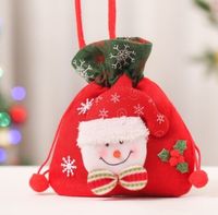 Christmas Cute Streetwear Christmas Tree Santa Claus Elk Cloth Party Festival Gift Bags sku image 8