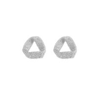 1 Pair Commute Geometric Plating Copper 18k Gold Plated White Gold Plated Ear Studs main image 2