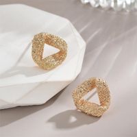 1 Pair Commute Geometric Plating Copper 18k Gold Plated White Gold Plated Ear Studs main image 5