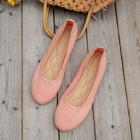 Women's Elegant Solid Color Round Toe Casual Shoes main image 3