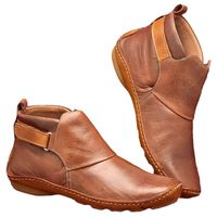 Women's Casual Solid Color Round Toe Martin Boots main image 5