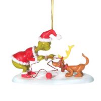 Christmas Pastoral Cartoon Character Wood Holiday Daily Party Hanging Ornaments sku image 21