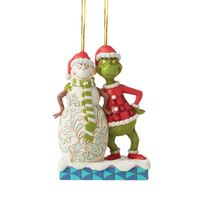 Christmas Pastoral Cartoon Character Wood Holiday Daily Party Hanging Ornaments sku image 18