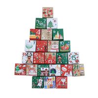 Christmas Animal Santa Claus Snowman Paper Banquet Party Gift Wrapping Supplies main image 4