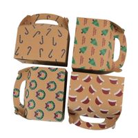 Christmas Cute Crutch Kraft Paper Party Gift Wrapping Supplies main image 2