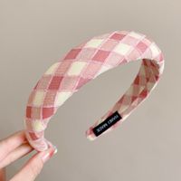 Simple Style Heart Shape Cloth Patchwork Hair Band sku image 59