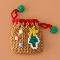 Unisex Holiday Yarn String Wallets sku image 5